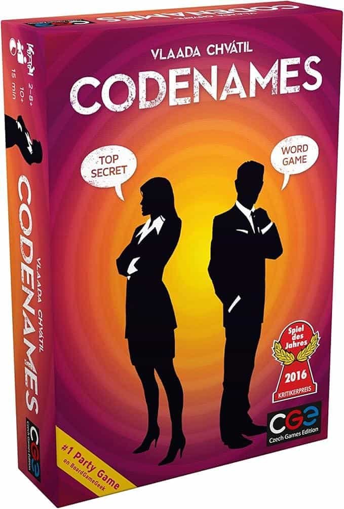Codenames Game - board games similar to sequence
