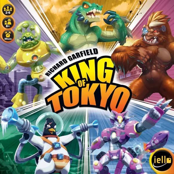 King of Tokyo Game - games to play when your bored