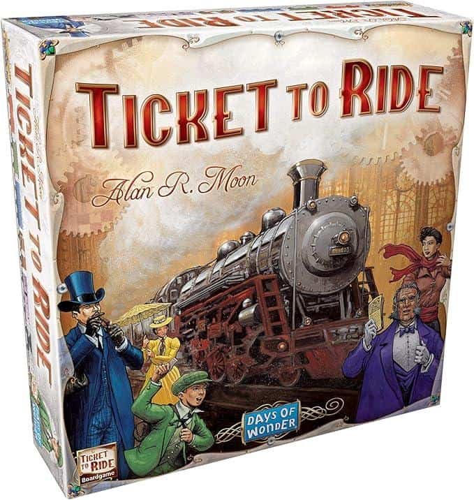 Ticket To Ride Game - games like azul