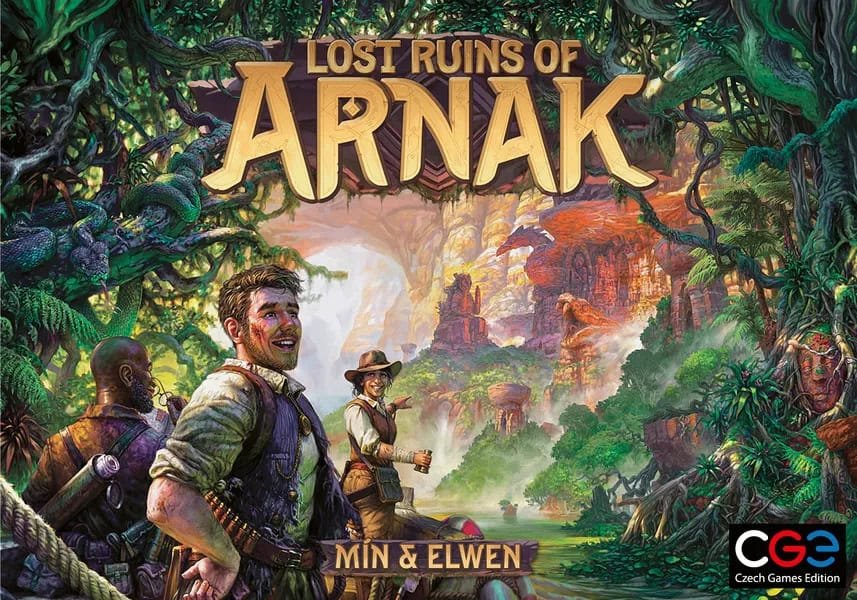 Lost Ruins of Arnak Game - best 1 person board games
