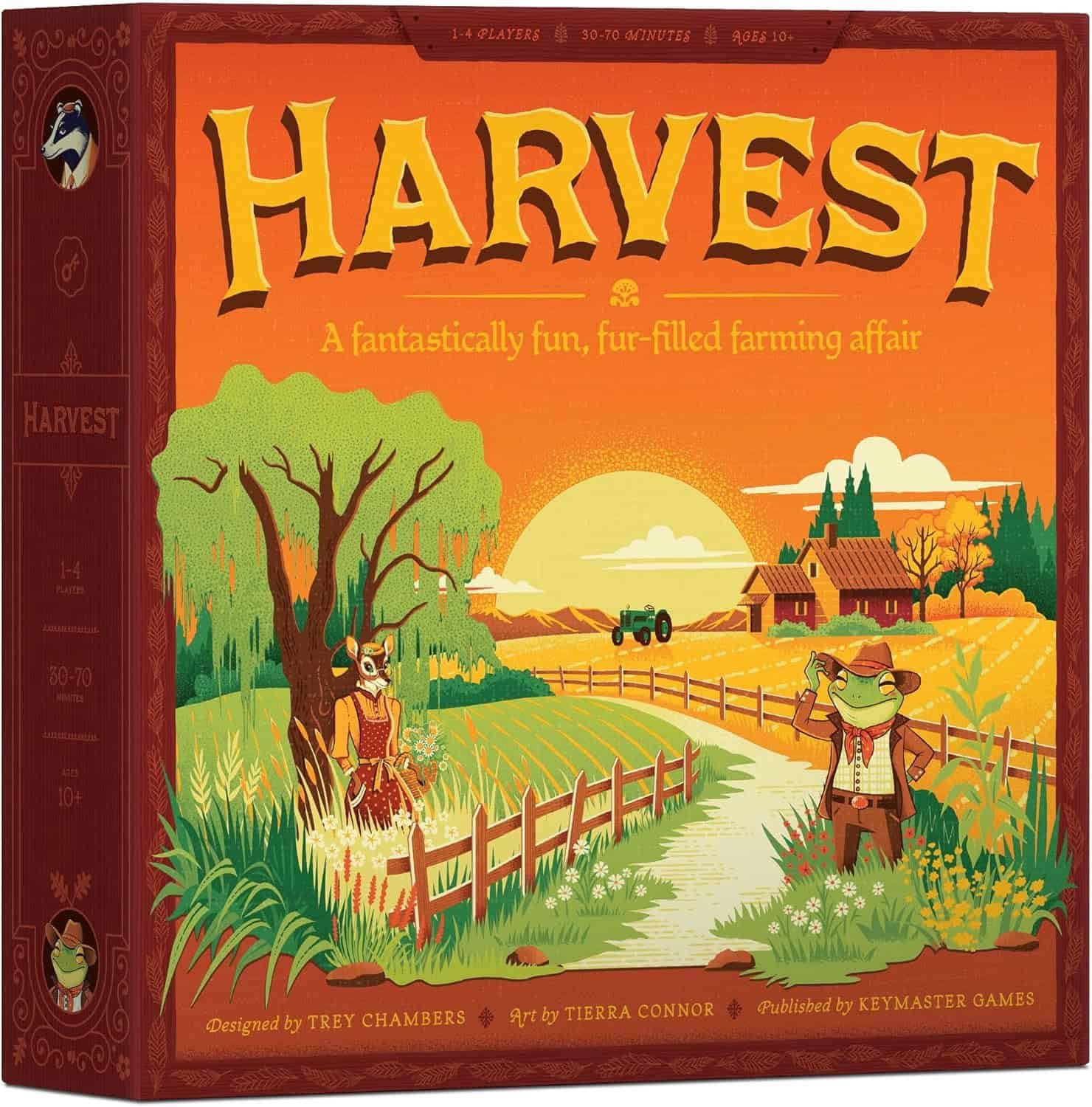 Harvest Game - fall board game