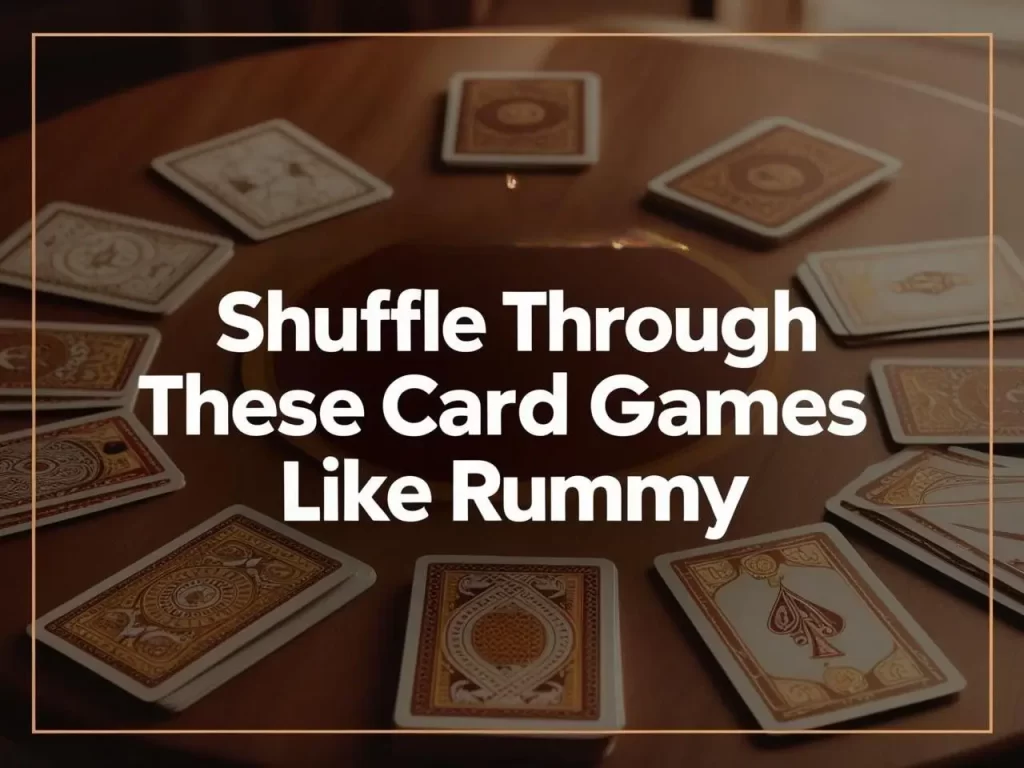 Card Games Like Rummy