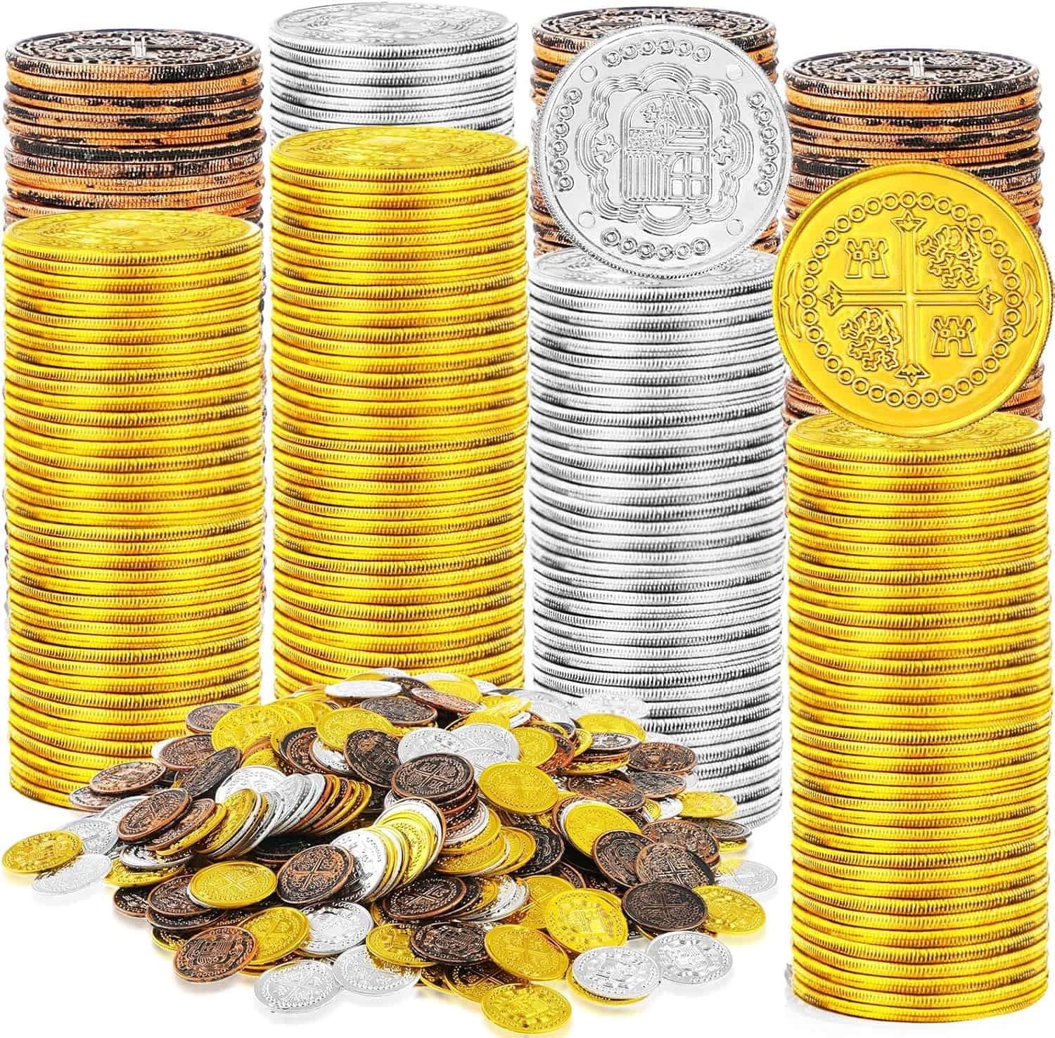 Hanaive Replica Spanish Doubloons – 100 Count